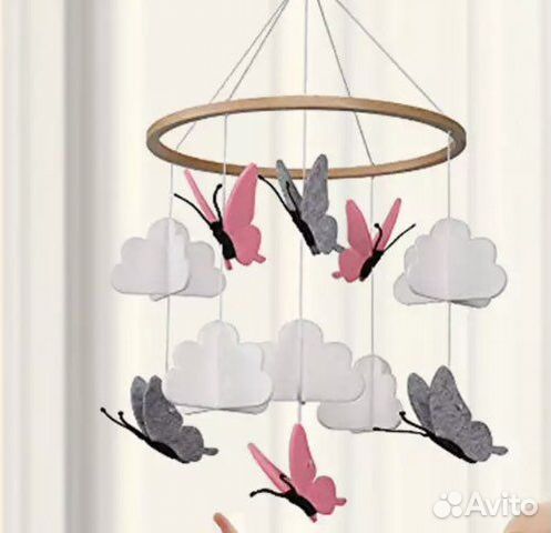 Мобиль из фетра