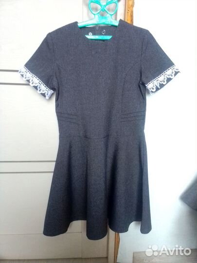 Школьная форма серая