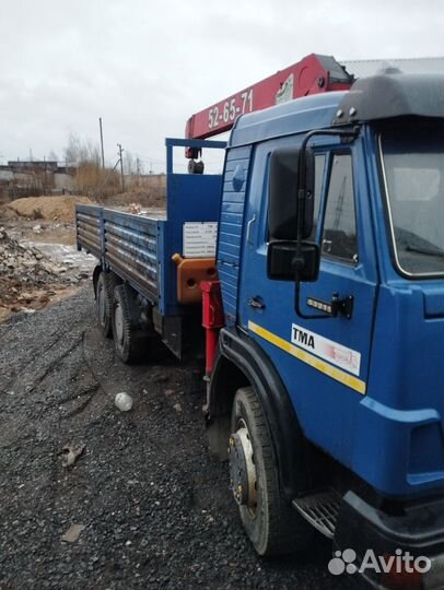 Бортовой грузовик КАМАЗ 53212 с КМУ Tadano, 1993