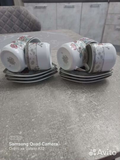 Кофейный сервиз japan фарфоровый