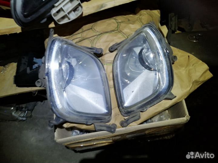 Туманки правая левая Porsche Cayenne 2003