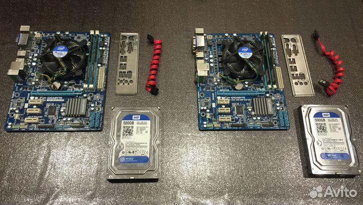 Комплект Intel i3-2120 + DDR3 4GB + HDD 500