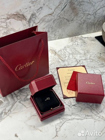 Кольцо cartier juste un clou