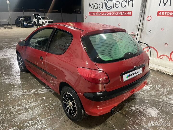 Peugeot 206 1.4 AT, 2002, 253 000 км