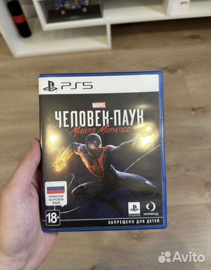 Человек паук майлз моралес ps5