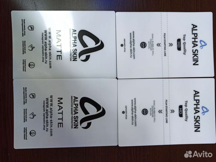 Пленки гидрогелевые для телефонов и часов