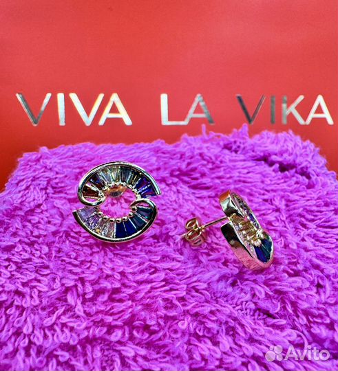 Серьги Viva La Vika