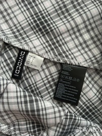 Юбка плиссе мини H&M