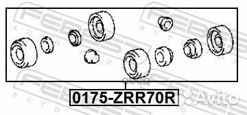 Ремкомплект колесного тормозного цилиндра зад