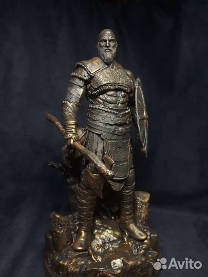 Кратос под бронзу 25см