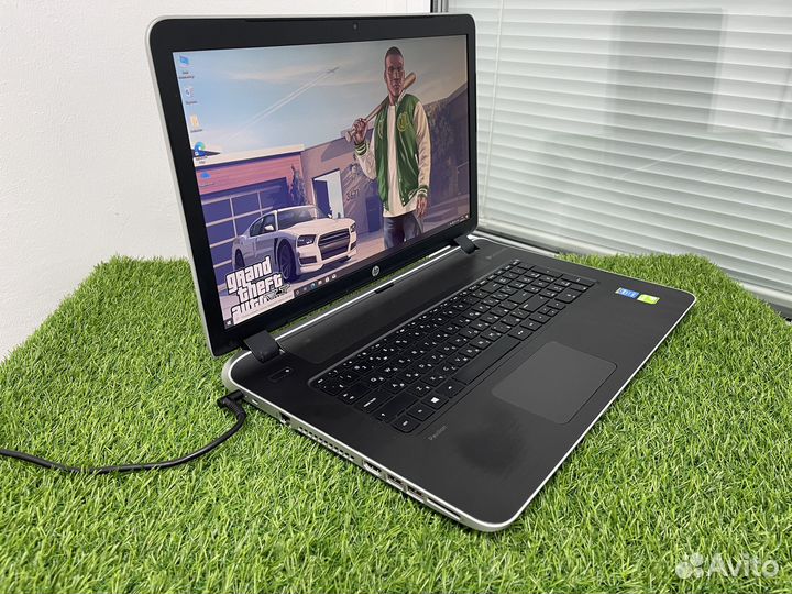 Мощный ноутбук HP i7/4ядра/GeForce/8GB/SSD/FullHD