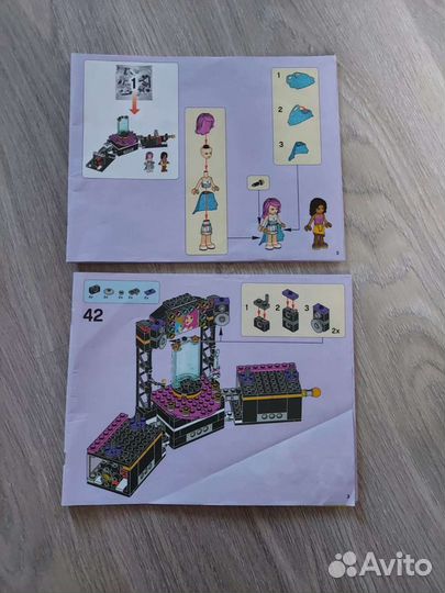 Lego friends сцена