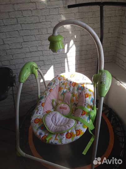 Детские качели шезлонг