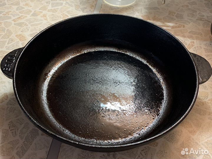 Сковорода-жаровня чугунная