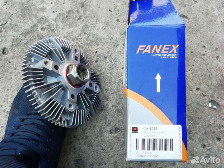 Ford transit вискомуфта