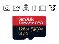 Карта памяти SanDisk Extreme Pro 128 Гб microsdxc