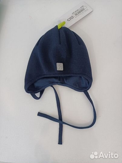 Новая шапка Crockid акрил хлопок 46-48