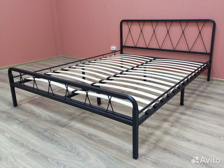 Кровать кмд 18 клэр 160черный Черный. Москва