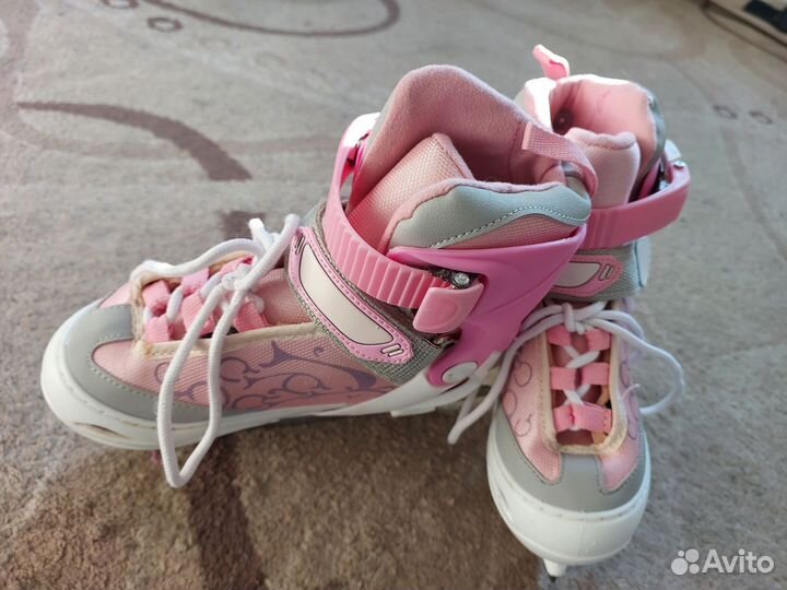 Коньки детские раздвижные 30- 33 р