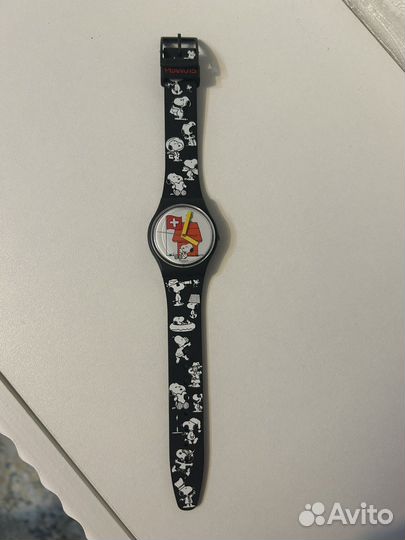 Часы swatch peanuts новые