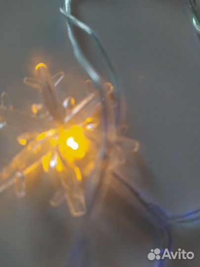 Украшение новогоднее снежинки