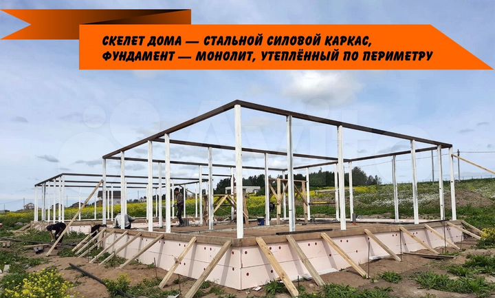 Дом 50 м² на участке 6 сот.