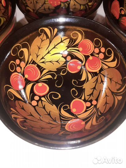 Чашки Хохлома новые