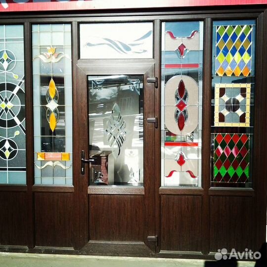 Пластиковые Витражи 400х290 62