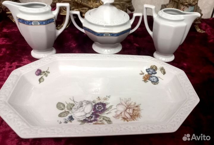 Большое блюдо фарфор, Розенталь