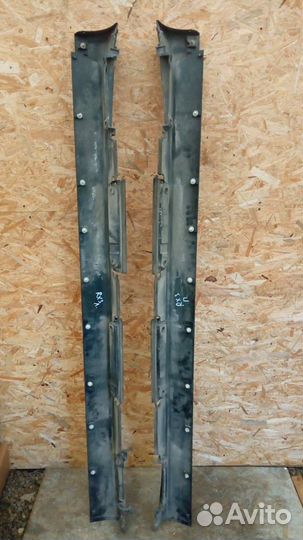 Накладка порога наружная Lexus RX350 2009-2015