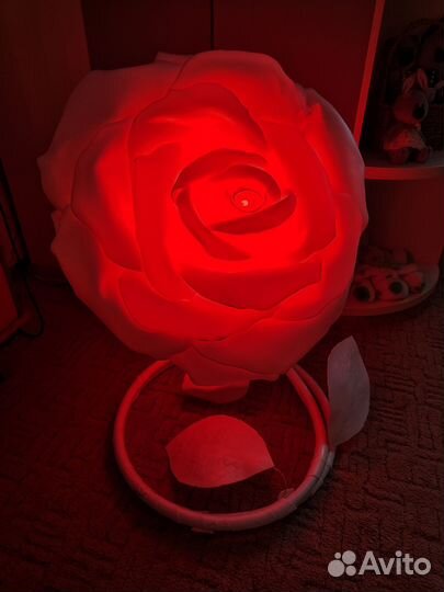 Светильник цветок из фоамирана