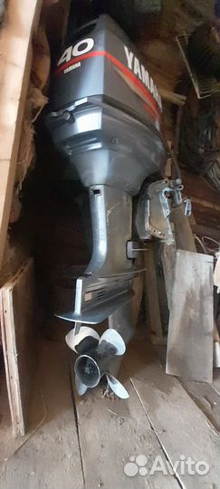 Лодочный мотор Ямаха 40 + лодка Казанка 5