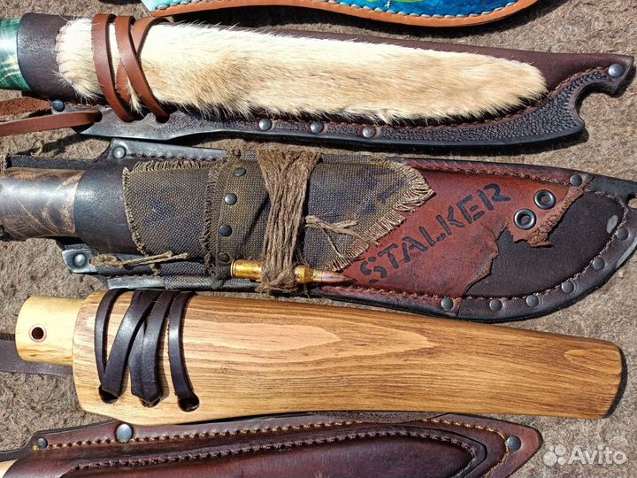 Ножны кожаные