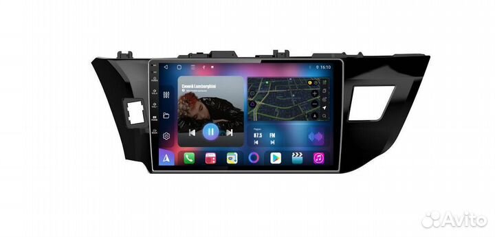 Штатная магнитола для Toyota Corolla на Android