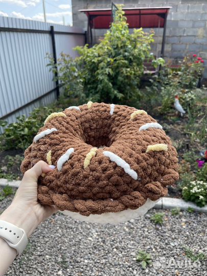 Подушка пончик