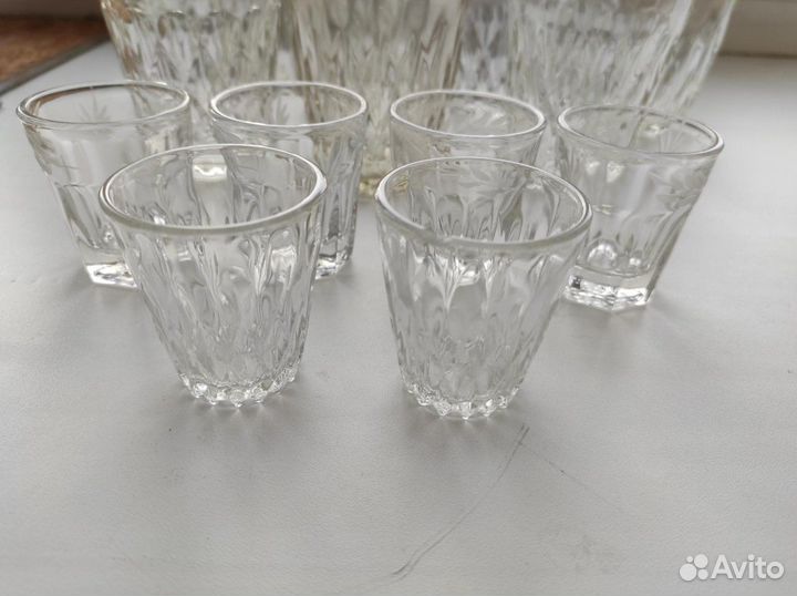 Набор Стаканов (10) и Рюмок (6) из СССР