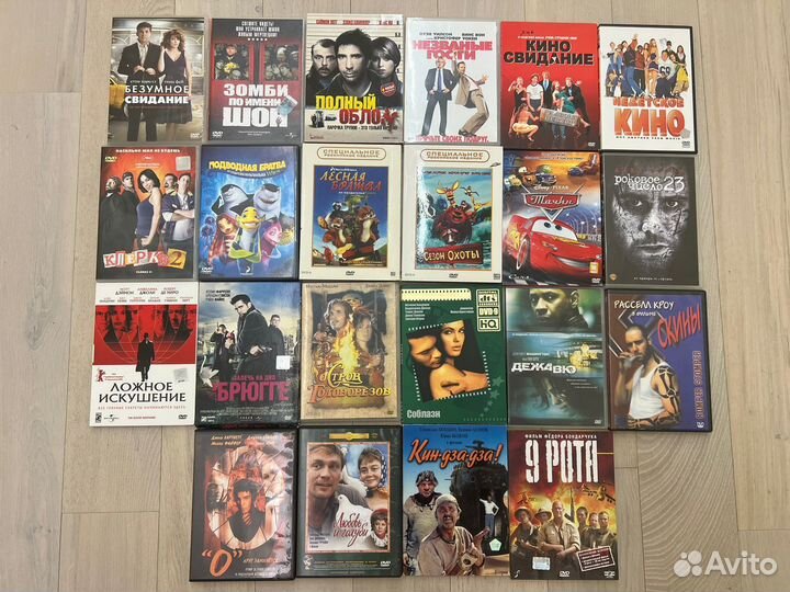 Лицензионные DVD фильмы на русском языке