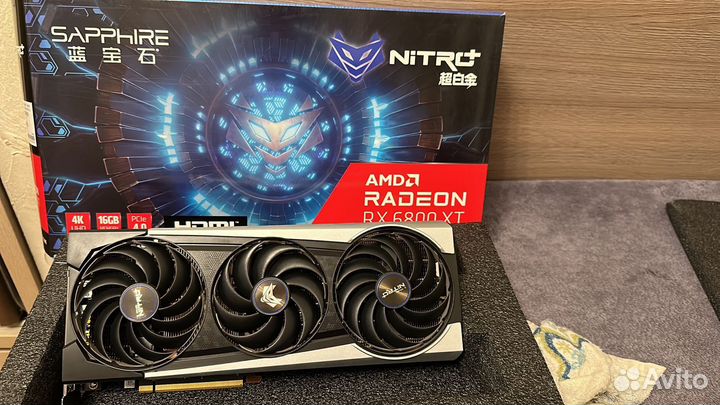 Видеокарта AMD radeon rx 6800 xt