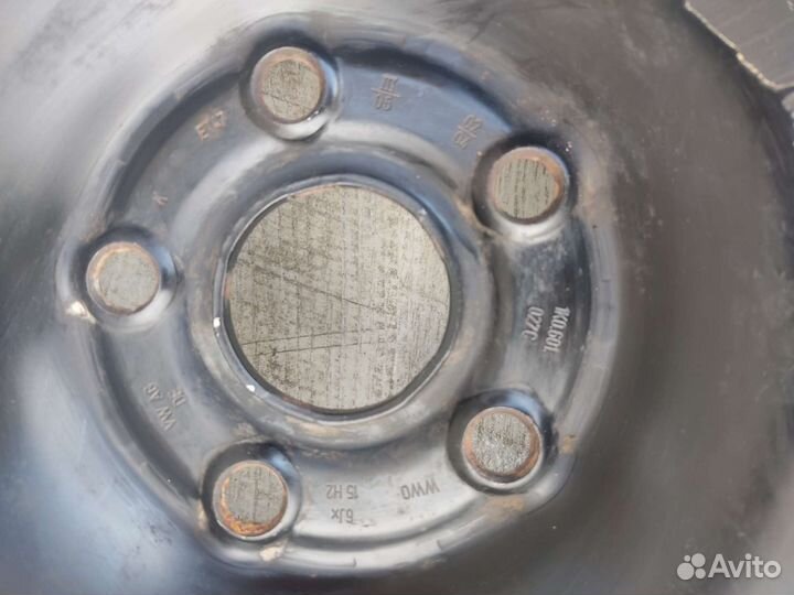 Диск железный R15 Volkswagen