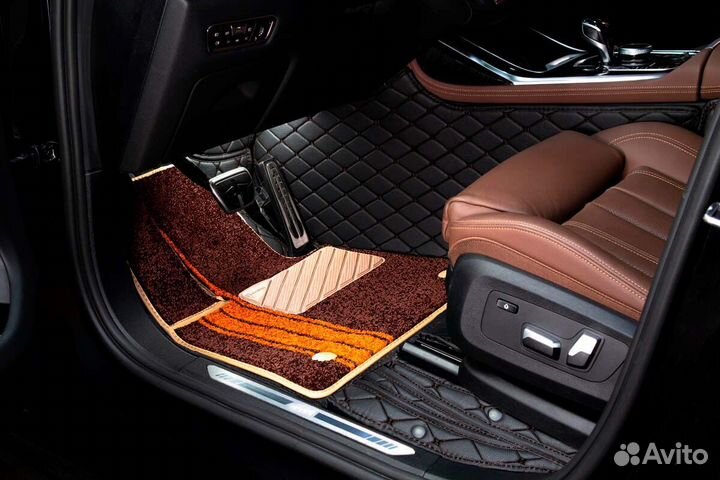 3D Коврики Audi A5 из Экокожи