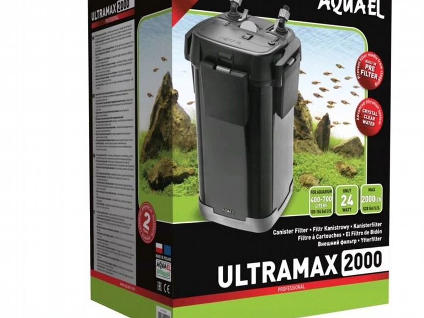 Фильтр для аквариума внешний Aquael Ultramax 2000