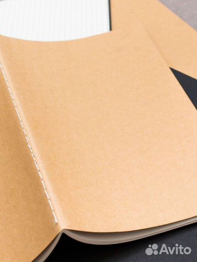 Матовые однотонные тетради