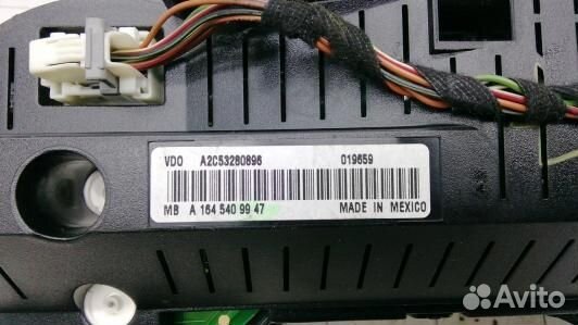 Щиток приборов mercedes benz GL-class X164 (1BA07I