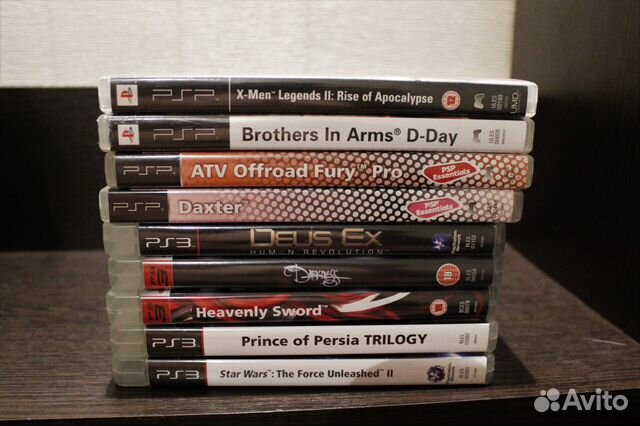 Игры PS3 PSP PSVita