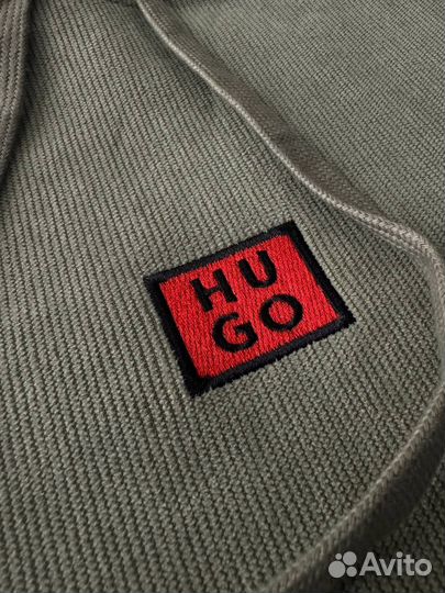 Спортивный костюм Hugo Boss зеленый велюровый мужской