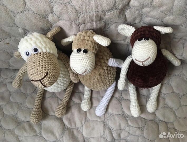 Овечка. Мягкая игрушка. Ручная работа