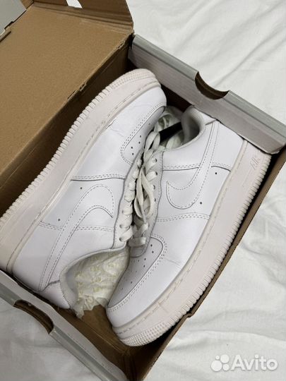 Кроссовки nike air force женские белые 37