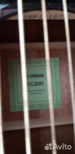 Гитара yamaha fg800