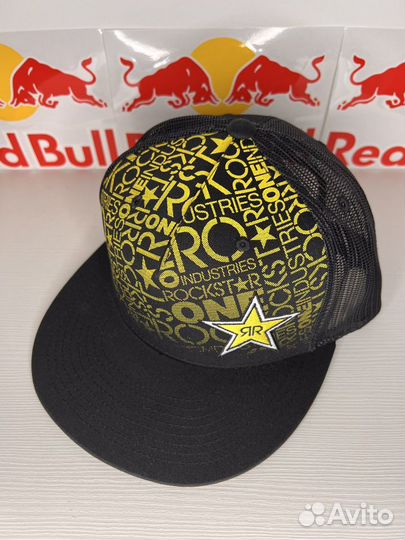 Кепка Rockstar Energy. Оригинальная бейсболка