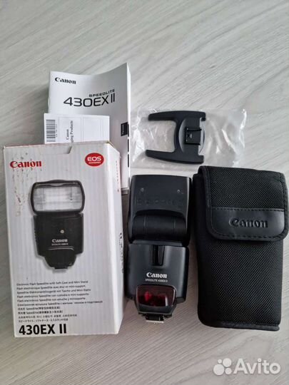 Вспышка canon speedlite 430ex II